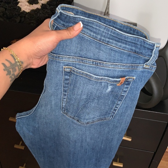 Joe's Jeans Denim - Women’s Size 32W Denim ripped Joe’s Jeans